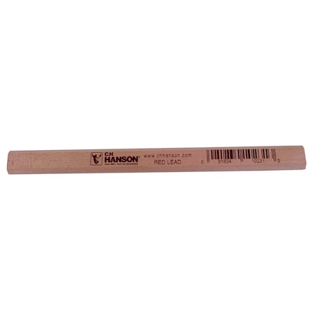 C.H. Hanson C.H. Hanson 7 in. L Red Lead Carpenter Pencil 1 pc 10231